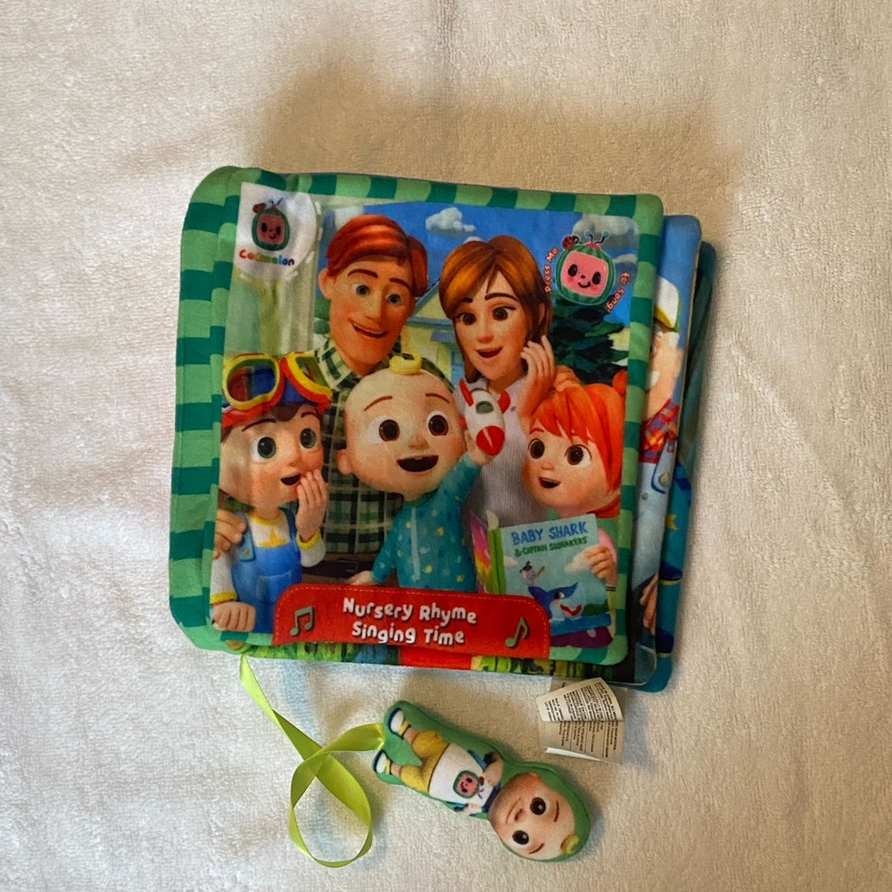 Cocomelon Musical Plush Book